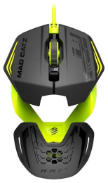 Мышь Mad Catz R.A.T.1 Mouse Black-Green USB
